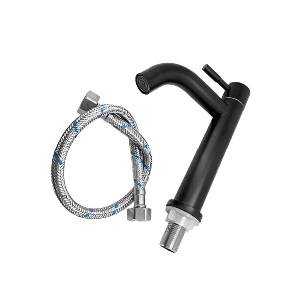 Llave Lavamanos Negra