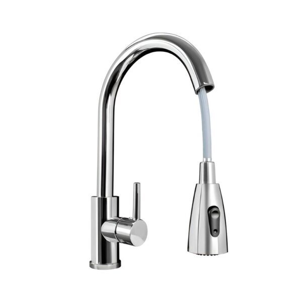 Llave de Lavaplatos Monocontrol Extraíble Cromada