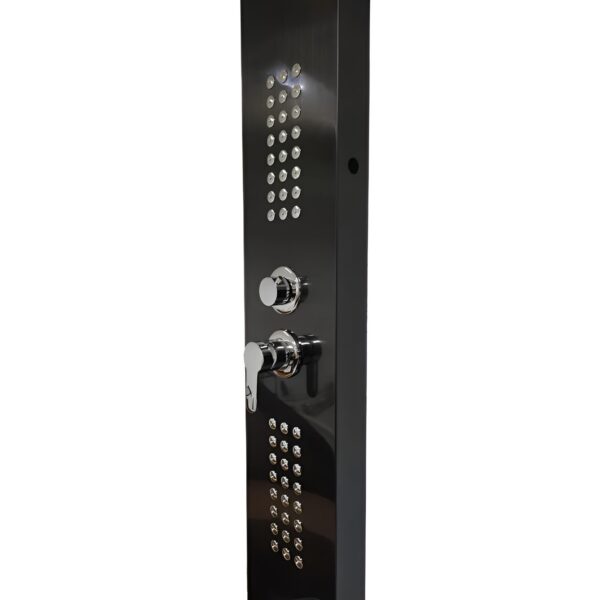 Torre Ducha Baño Negra