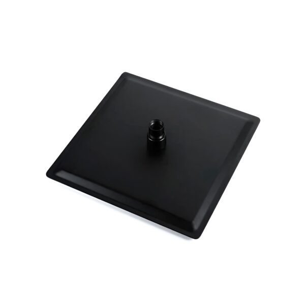 Ducha Negra Cuadrada 8''